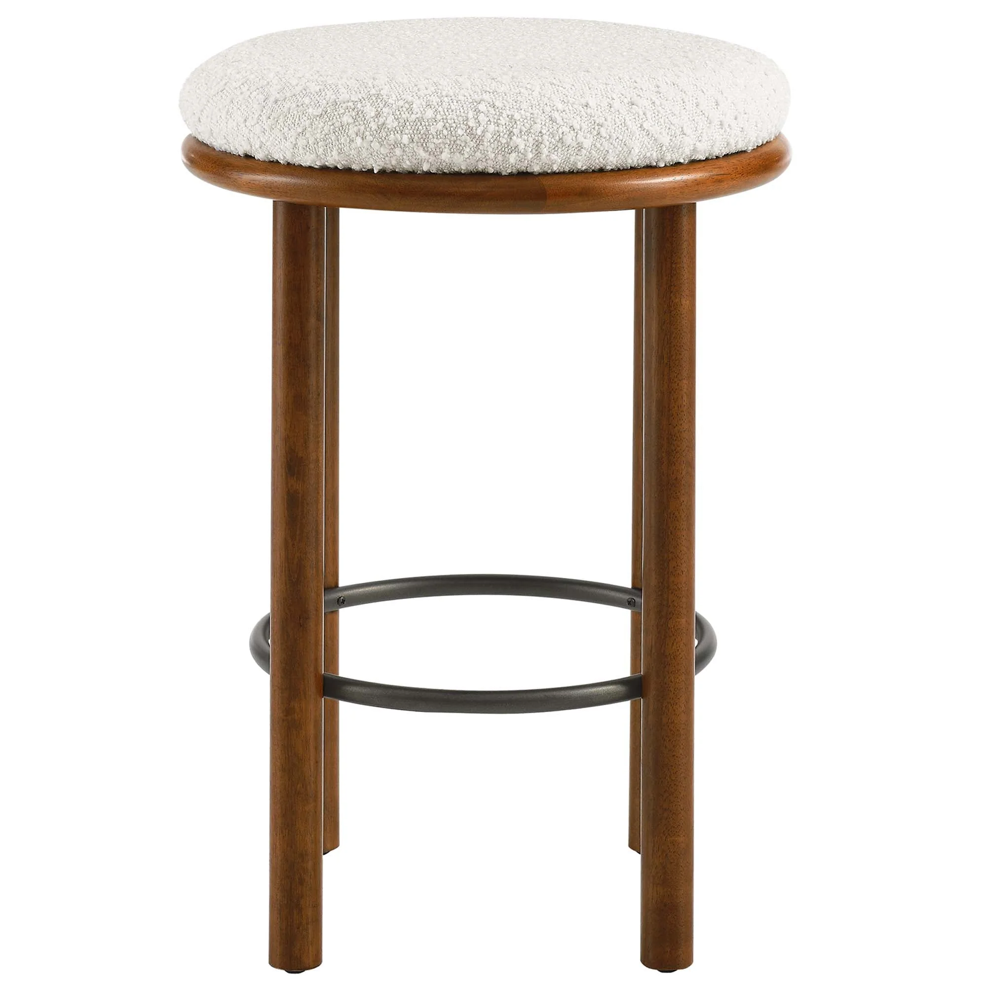Fable Boucle Fabric Counter Stools Set of 2 - Image 21