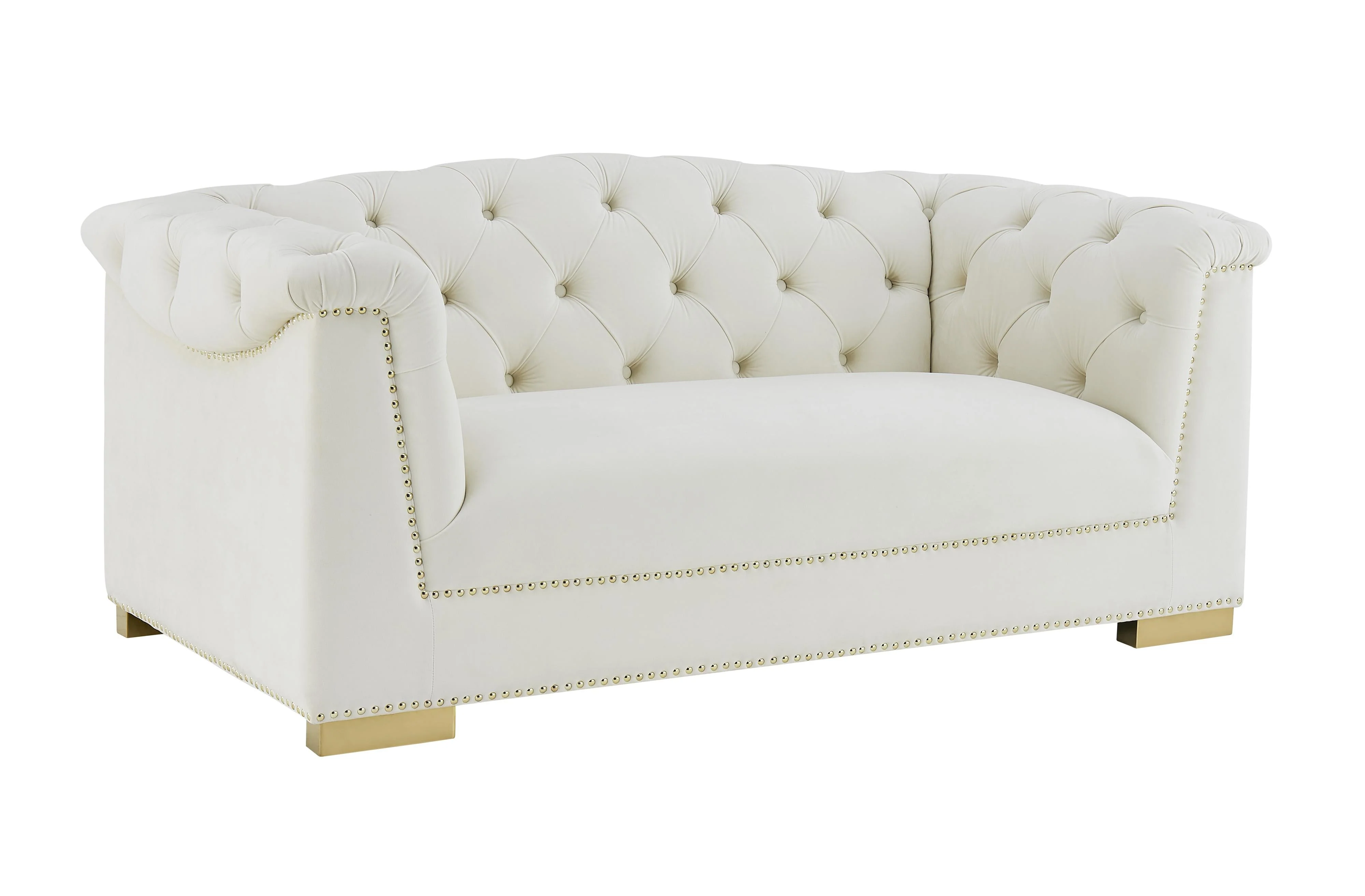 Farah 69" Performance Velvet Loveseat - Image 4