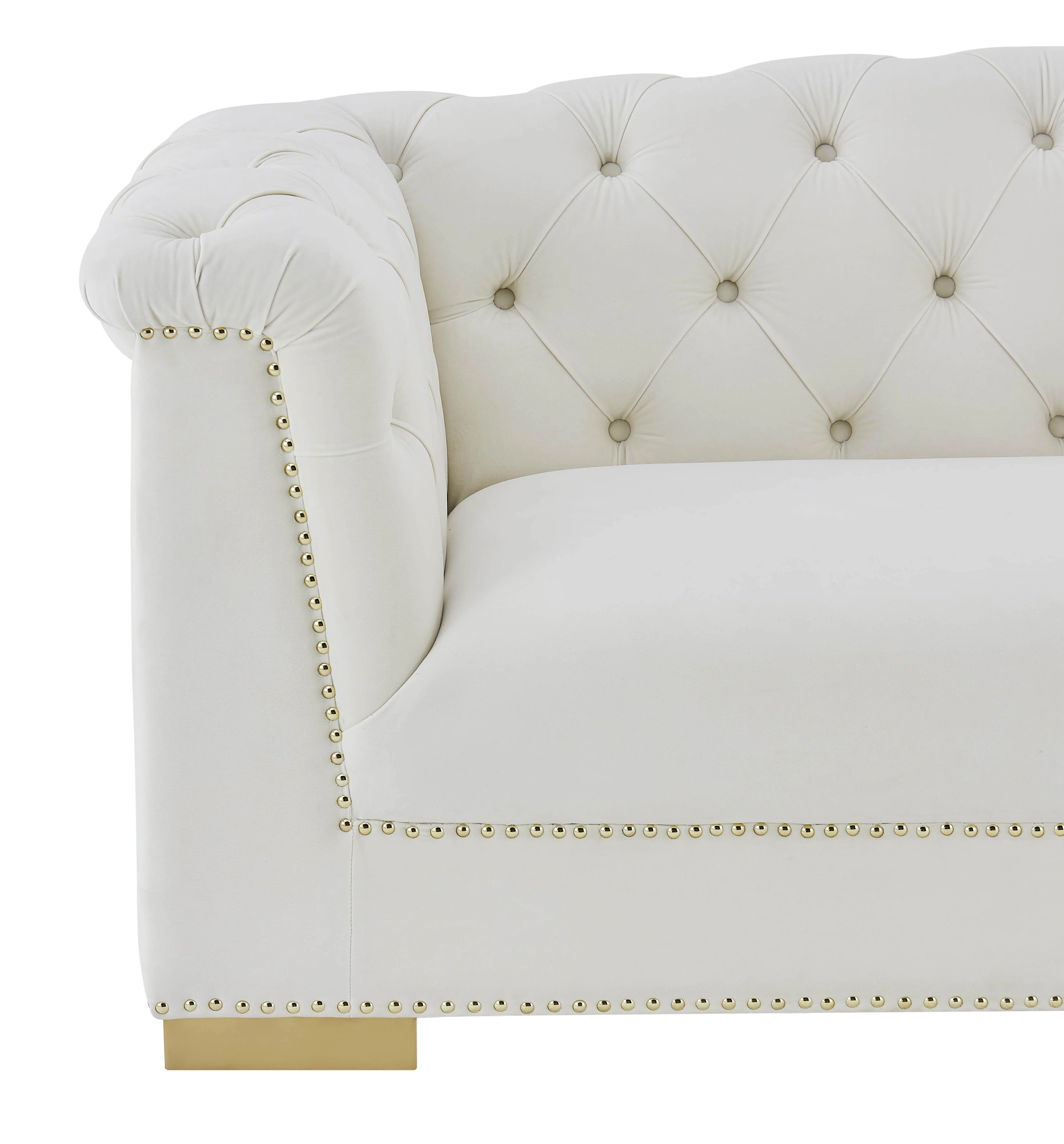 Farah 69" Performance Velvet Loveseat - Image 6