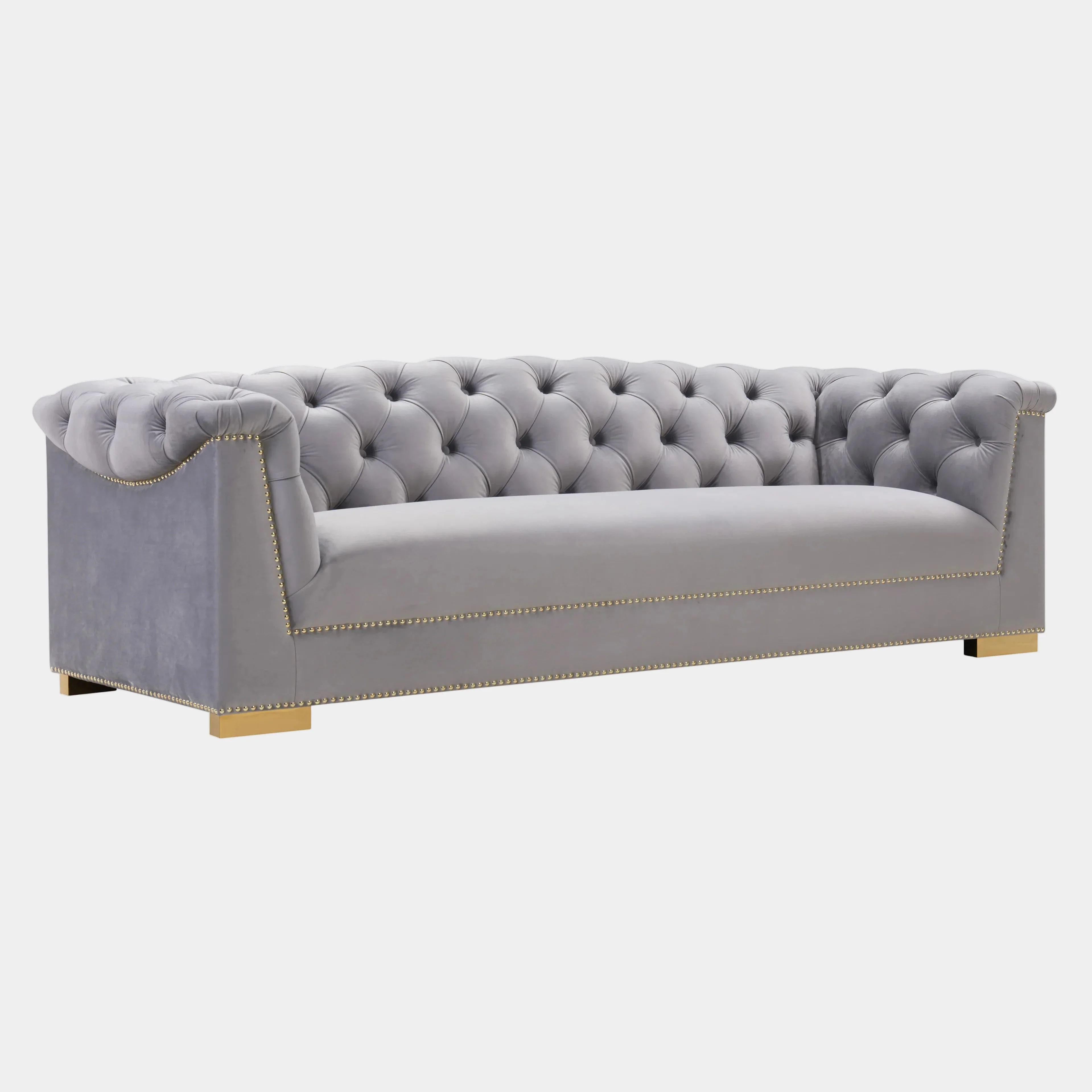 Farah 91" Performance Velvet Sofa - Image 8