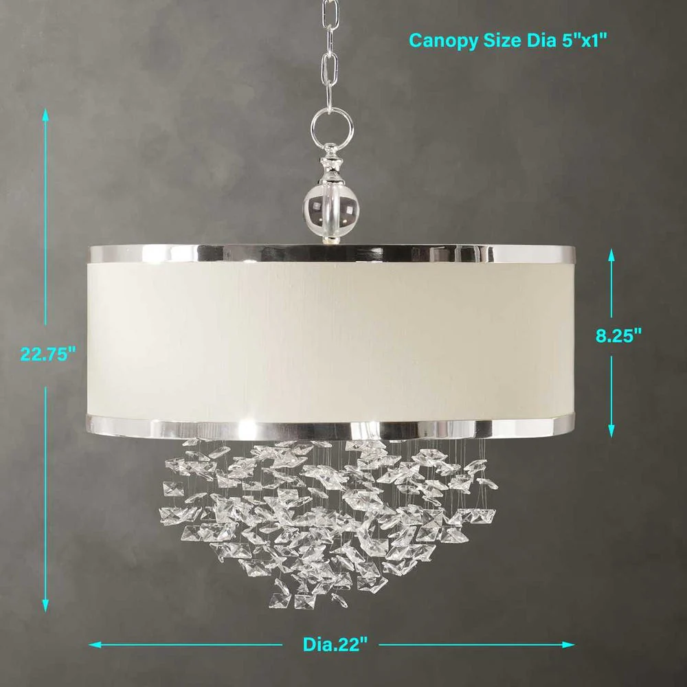 Fascination, 3 Lt Hanging Shade Chandelier - Image 4