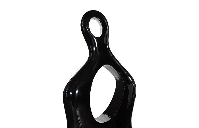 Female Sculpture, Gel Coat Black, Colossal - Image 3