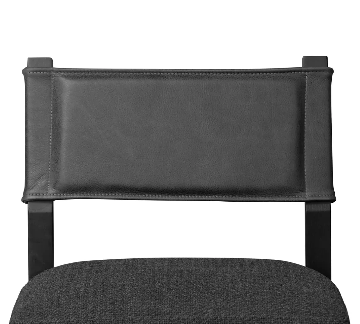 Leather-Backed Dining Chair - Image 7