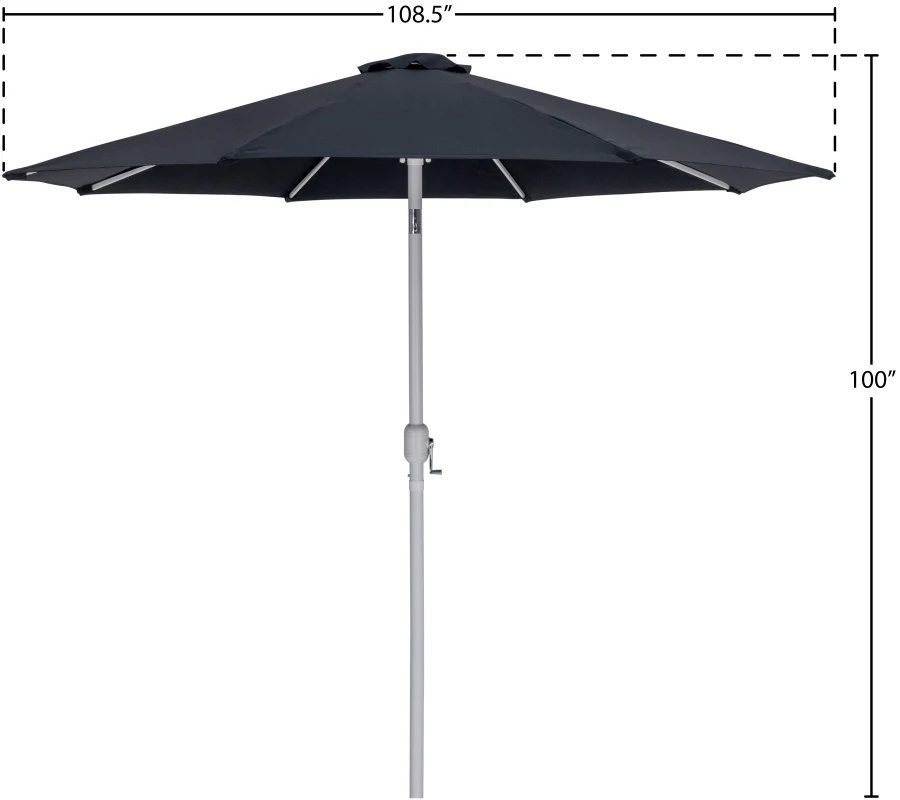 Fiji Water Resistant Fabric And Aluminum Patio Umbrella - Image 11