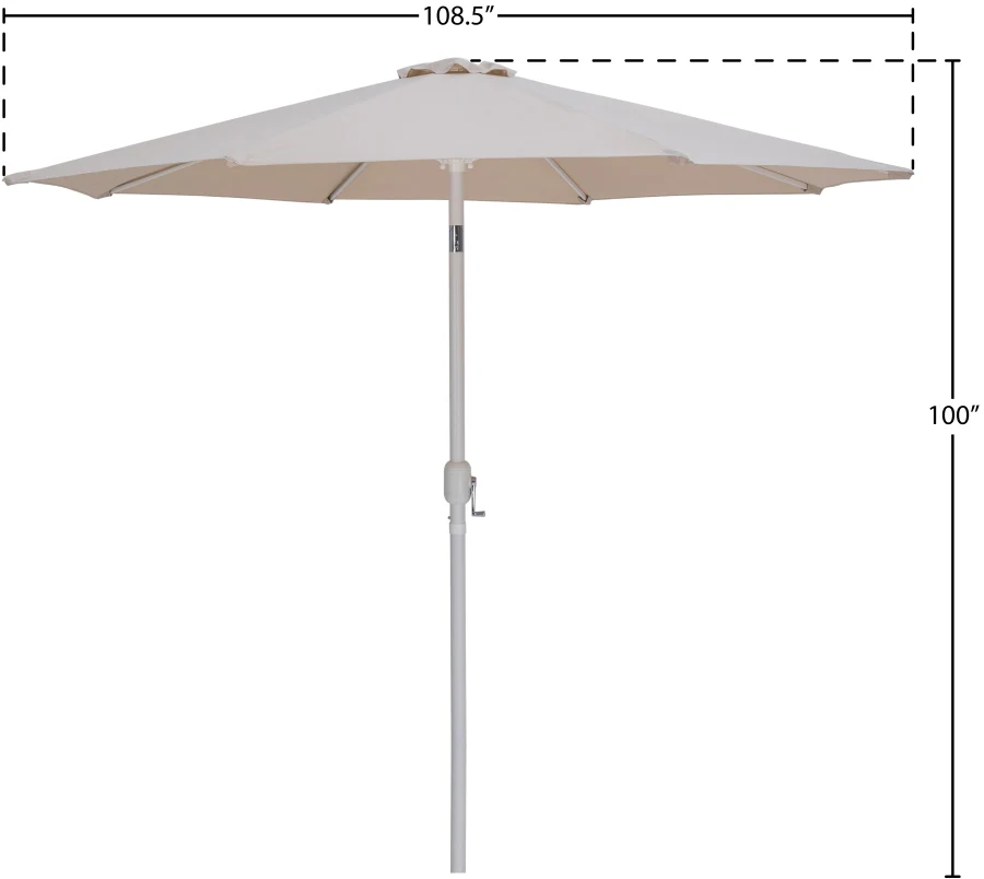 Fiji Water Resistant Fabric And Aluminum Patio Umbrella - Image 54