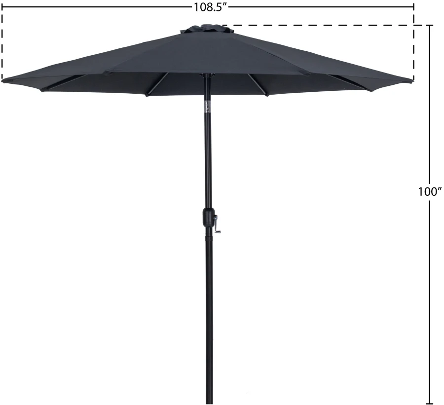 Fiji Water Resistant Fabric And Aluminum Patio Umbrella - Image 10