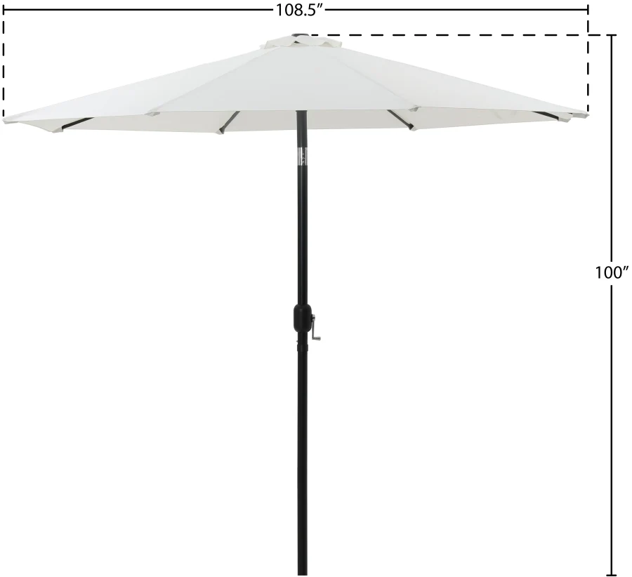 Fiji Water Resistant Fabric And Aluminum Patio Umbrella - Image 30