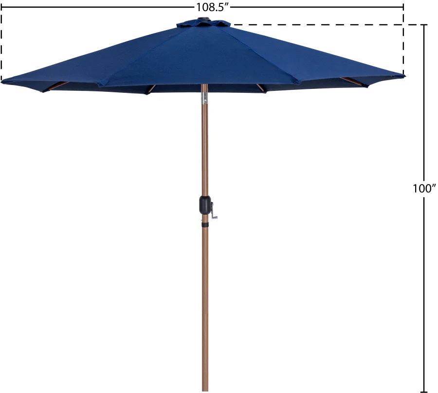 Fiji Water Resistant Fabric And Aluminum Patio Umbrella - Image 32