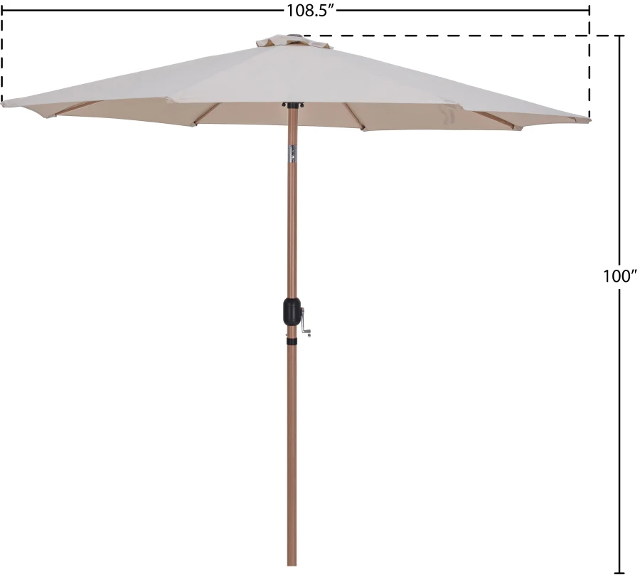 Fiji Water Resistant Fabric And Aluminum Patio Umbrella - Image 43