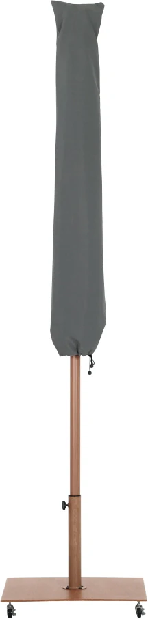 Fiji Water Resistant Fabric And Aluminum Patio Umbrella With Base Set - Image 49