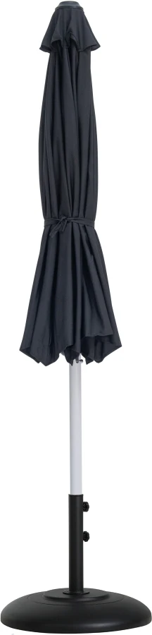Fiji Water Resistant Fabric And Aluminum Patio Umbrella With Base Set - Image 12