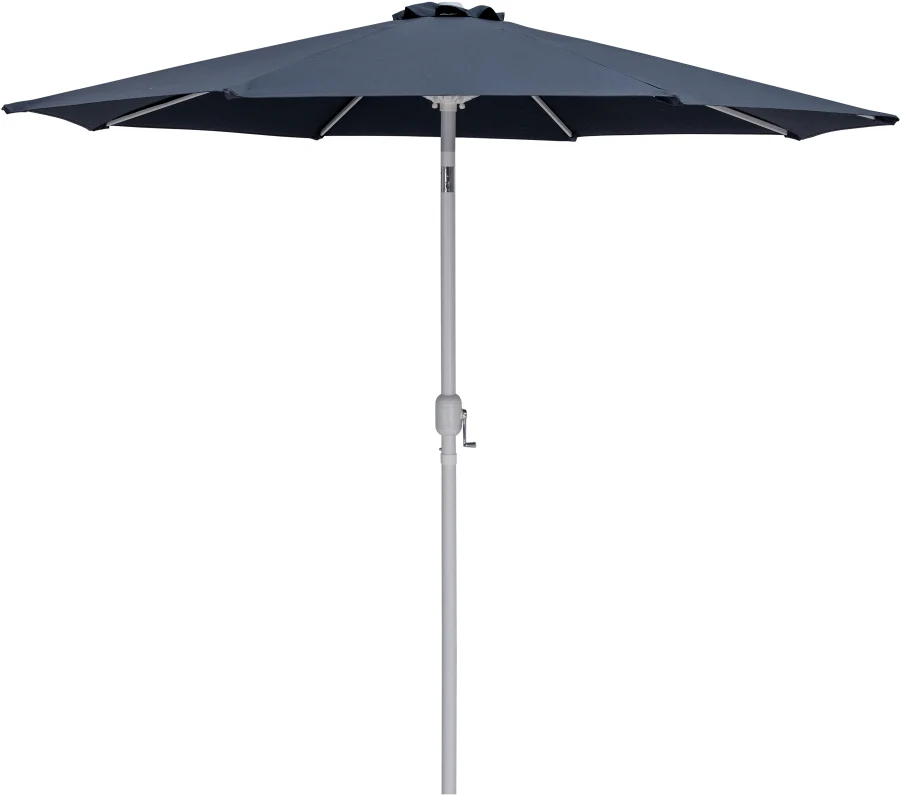 Fiji Water Resistant Fabric And Aluminum Patio Umbrella With Base Set - Image 21