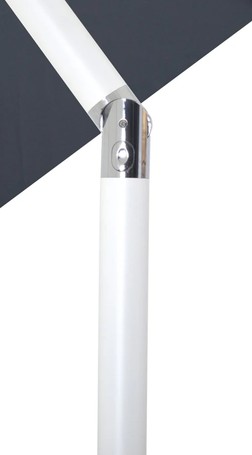 Fiji Water Resistant Fabric And Aluminum Patio Umbrella With Base Set - Image 30