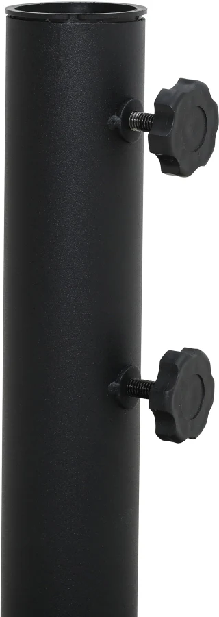 Fiji Water Resistant Fabric And Aluminum Patio Umbrella With Base Set - Image 60