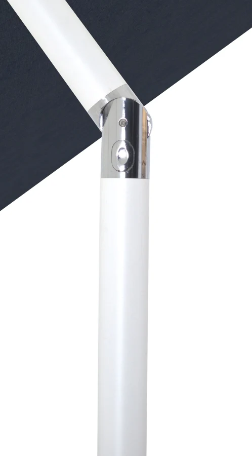 Fiji Water Resistant Fabric And Aluminum Patio Umbrella With Base Set - Image 31