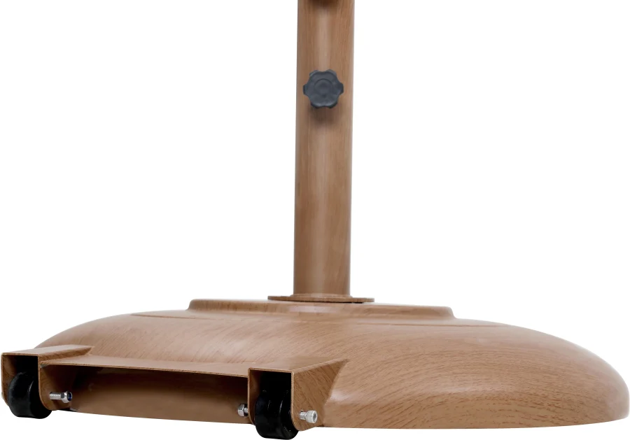 Fiji Water Resistant Fabric And Aluminum Patio Umbrella With Base Set - Image 59
