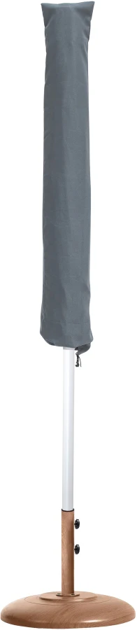 Fiji Water Resistant Fabric And Aluminum Patio Umbrella With Base Set - Image 64