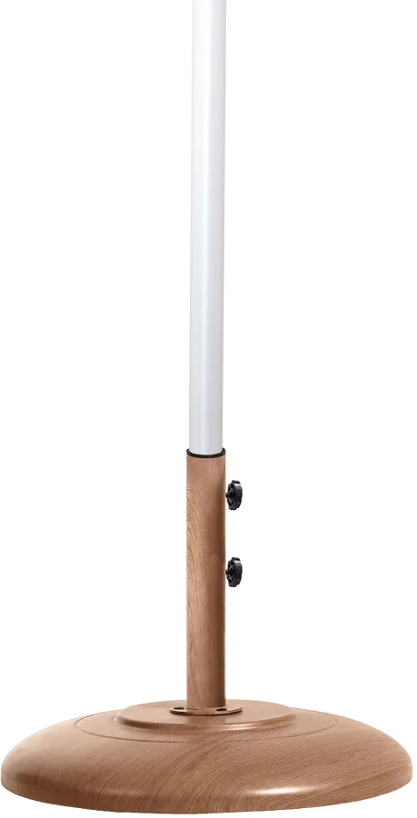 Fiji Water Resistant Fabric And Aluminum Patio Umbrella With Base Set - Image 73