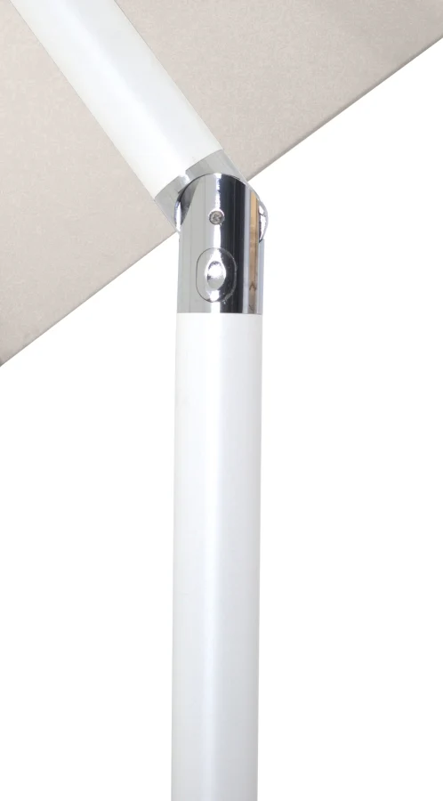 Fiji Water Resistant Fabric And Aluminum Patio Umbrella With Base Set - Image 82