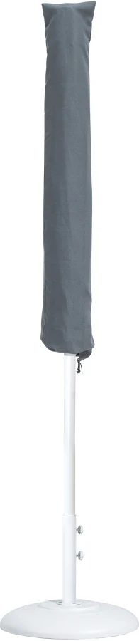 Fiji Water Resistant Fabric And Aluminum Patio Umbrella With Base Set - Image 80