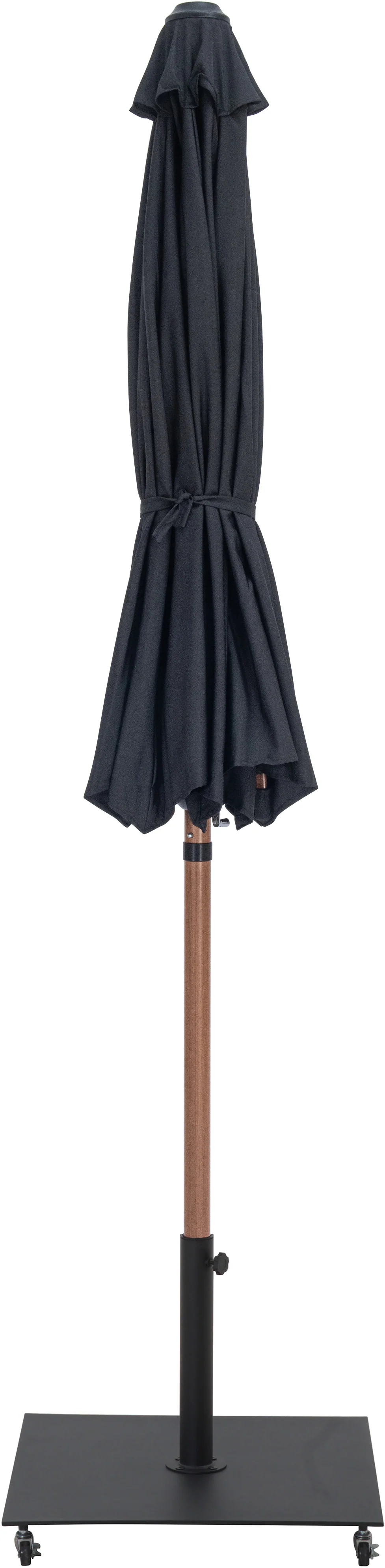 Fiji Water Resistant Fabric And Aluminum Patio Umbrella With Base Set - Image 13
