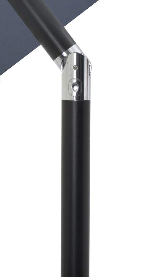 Fiji Water Resistant Fabric And Aluminum Patio Umbrella With Base Set - Image 34