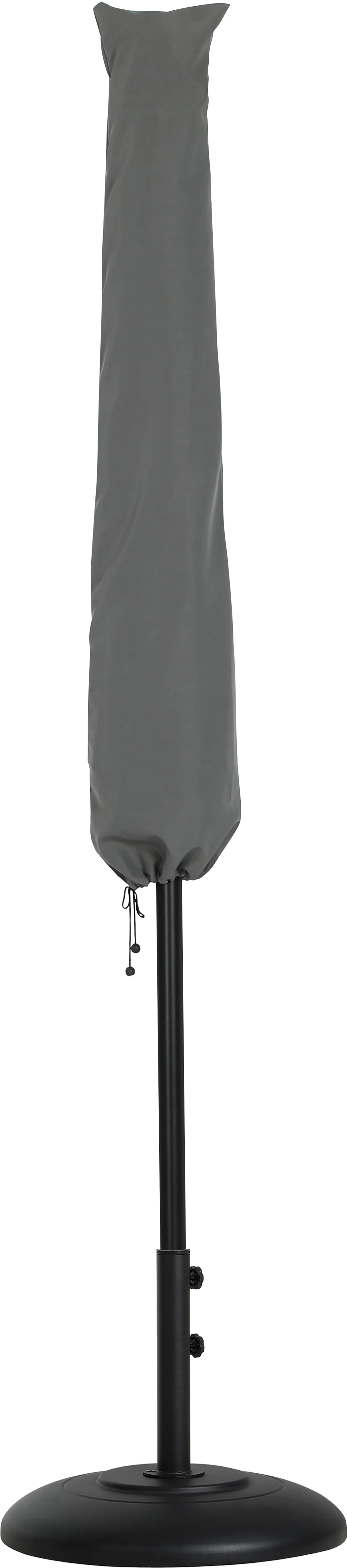 Fiji Water Resistant Fabric And Aluminum Patio Umbrella With Base Set - Image 12