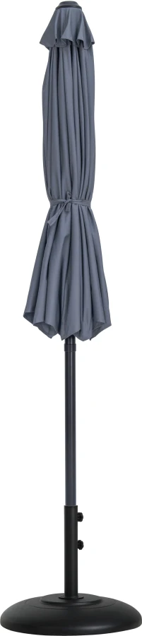 Fiji Water Resistant Fabric And Aluminum Patio Umbrella With Base Set - Image 27