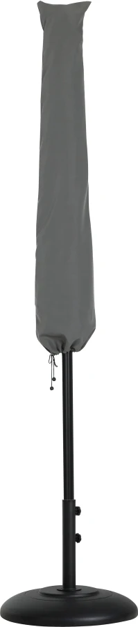 Fiji Water Resistant Fabric And Aluminum Patio Umbrella With Base Set - Image 62