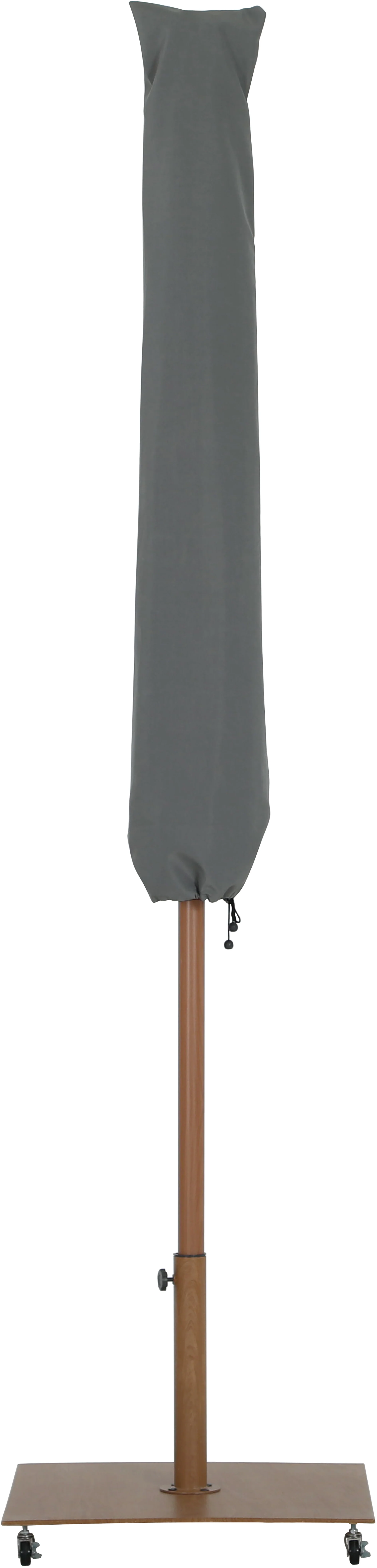 Fiji Water Resistant Fabric And Aluminum Patio Umbrella With Base Set - Image 48