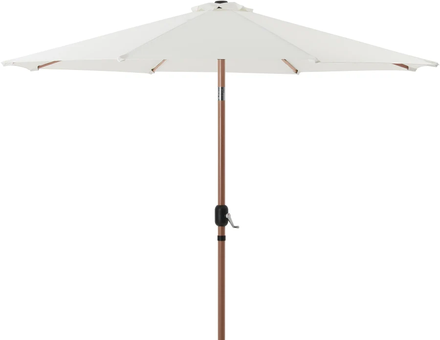 Fiji Water Resistant Fabric And Aluminum Patio Umbrella With Base Set - Image 22