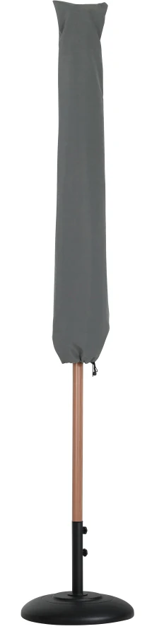 Fiji Water Resistant Fabric And Aluminum Patio Umbrella With Base Set - Image 29