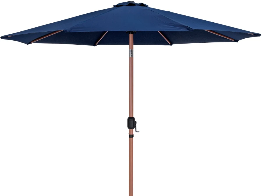 Fiji Water Resistant Fabric And Aluminum Patio Umbrella With Base Set - Image 42