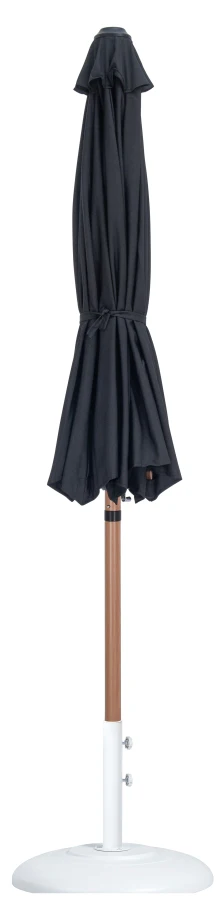 Fiji Water Resistant Fabric And Aluminum Patio Umbrella With Base Set - Image 10