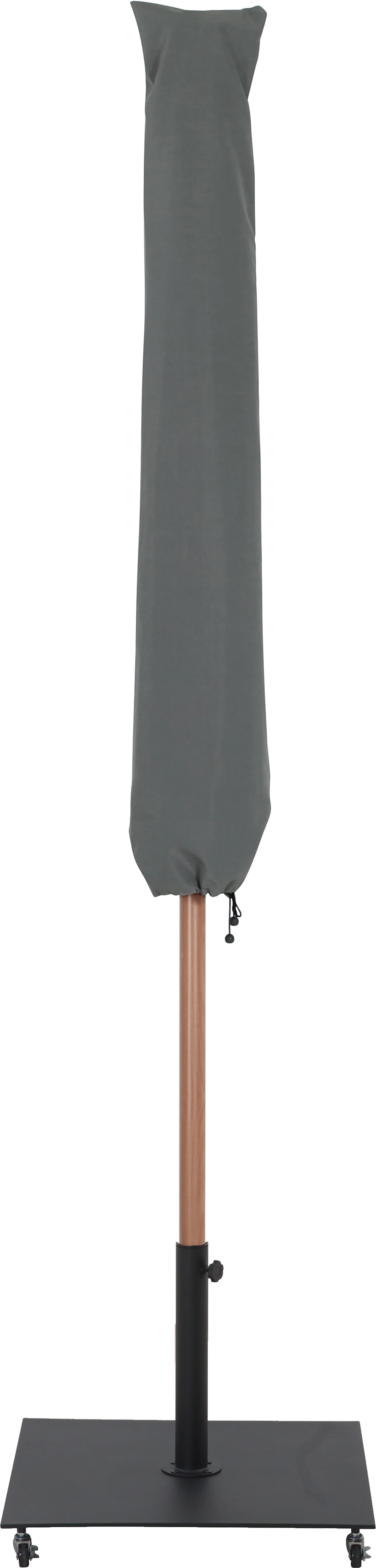 Fiji Water Resistant Fabric And Aluminum Patio Umbrella With Base Set - Image 69