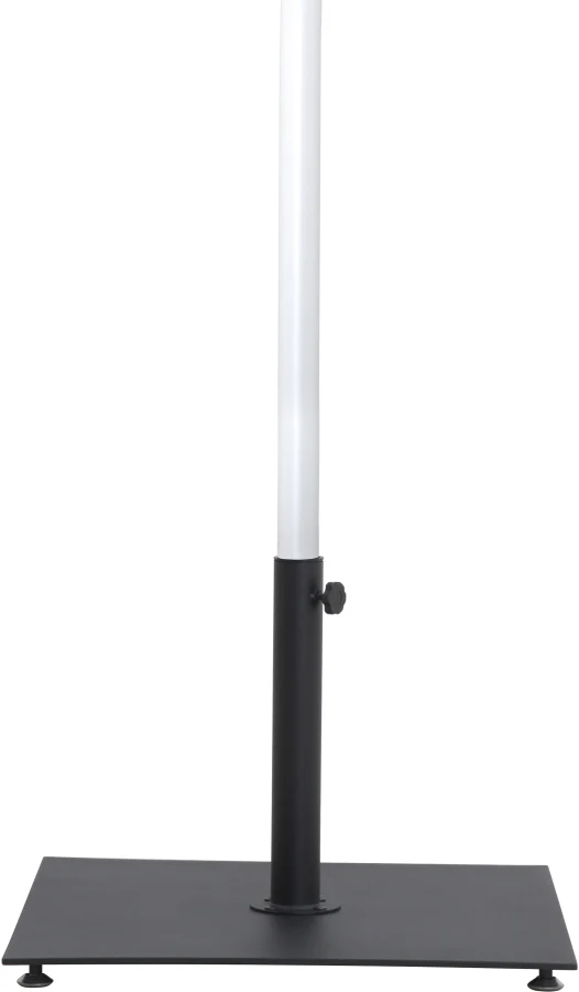 Fiji Water Resistant Fabric And Aluminum Patio Umbrella With Base Set - Image 85