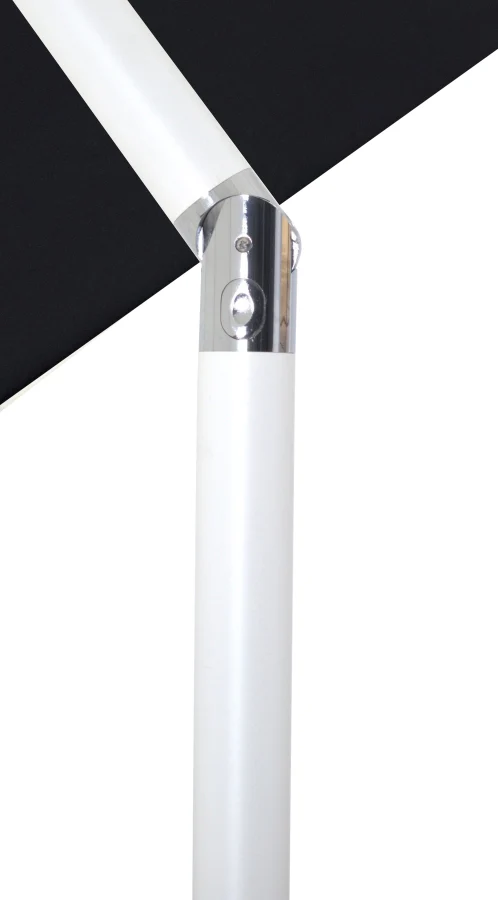 Fiji Water Resistant Fabric And Aluminum Patio Umbrella With Base Set - Image 16