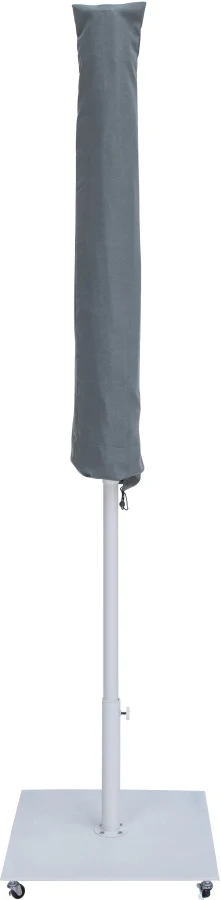 Fiji Water Resistant Fabric And Aluminum Patio Umbrella With Base Set - Image 15