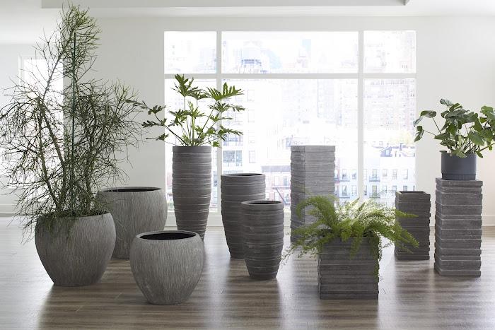 Filament Planter, Raw Gray, LG - Image 2