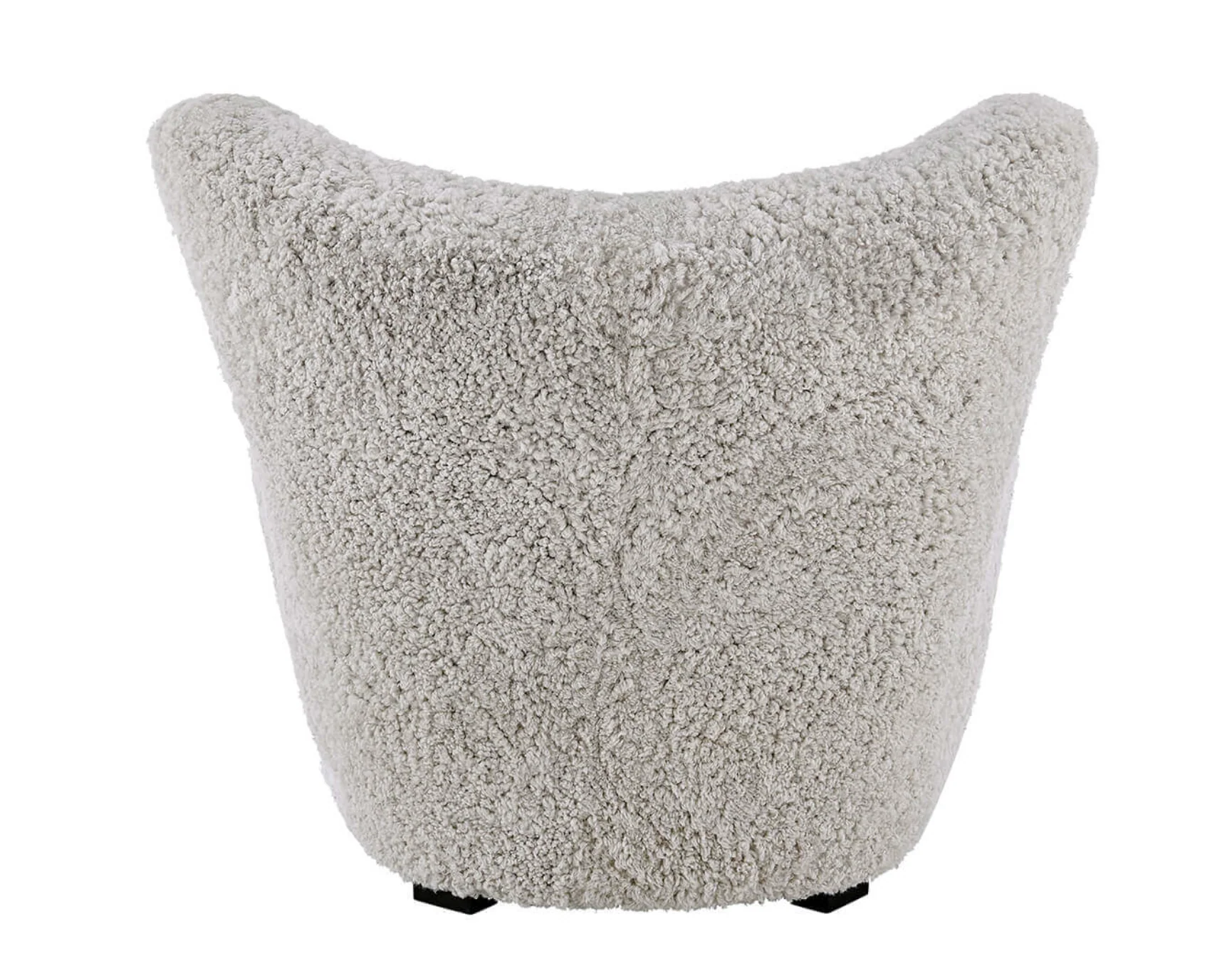 Flemming Lassen The Tired Man Lounge Chair & Footstool in Genuine Sheepskin - Image 7