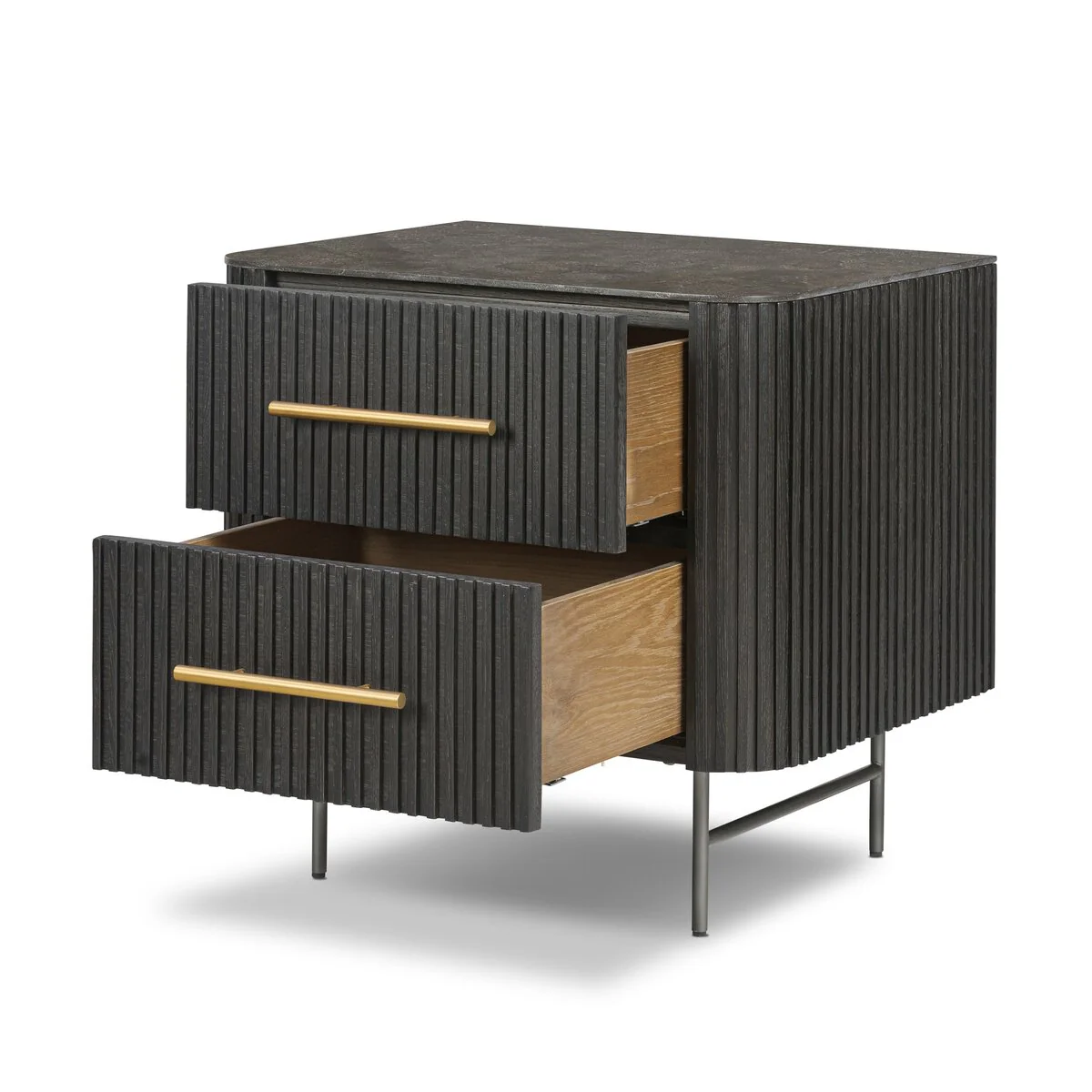 Fletcher Nightstand - Bluestone - Image 10