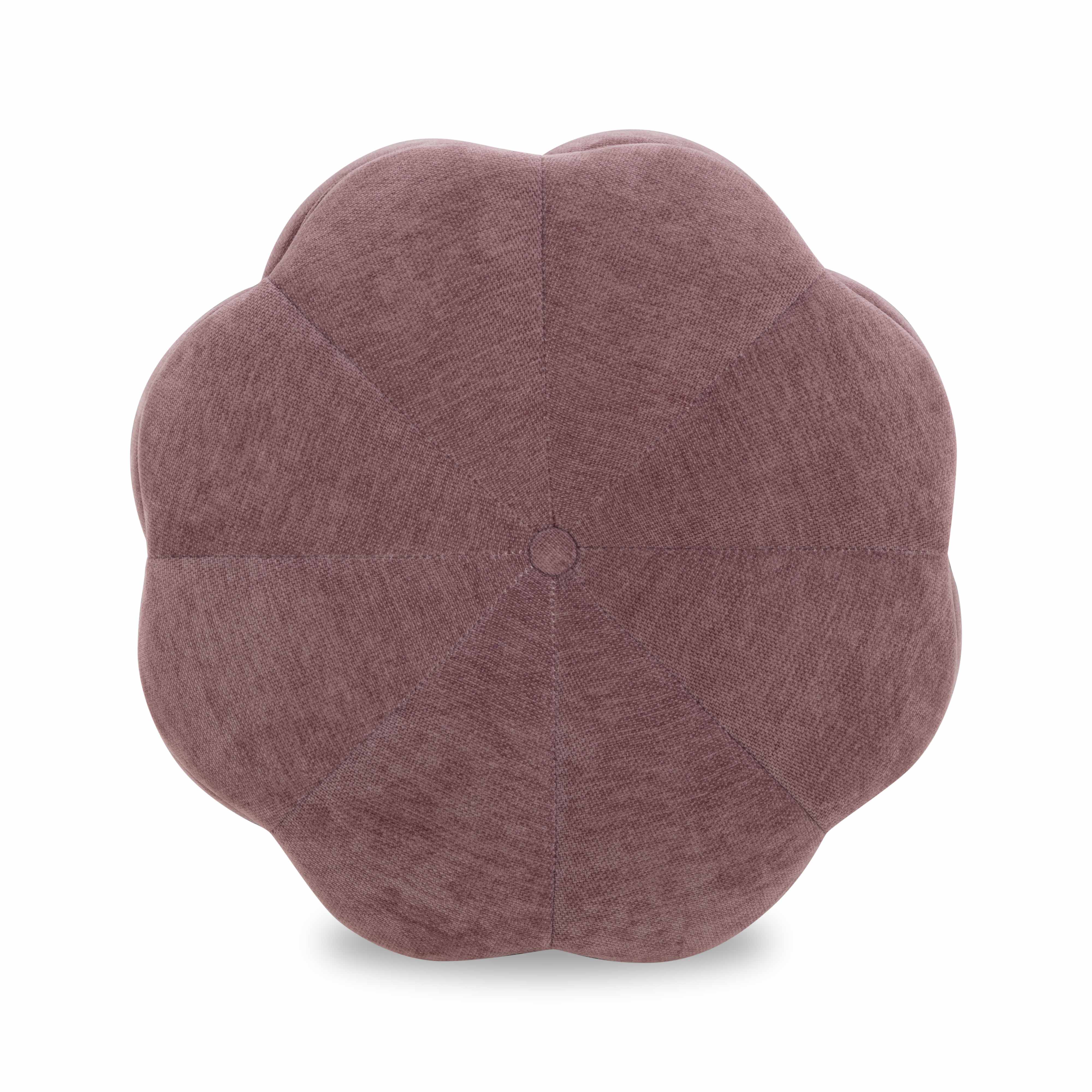 Fleur Textured Performance Velvet Storage Ottoman - Image 5