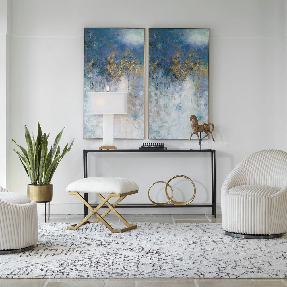 Floating Hand Painted Canvas - Image 2