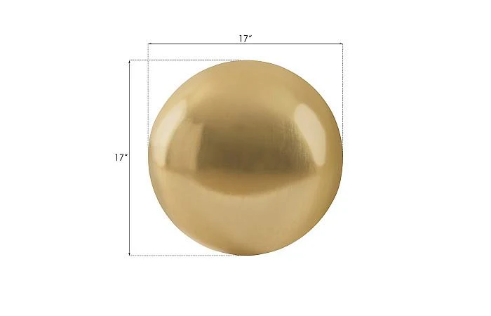 Floor Ball, Medium, Gold Leaf - Image 2