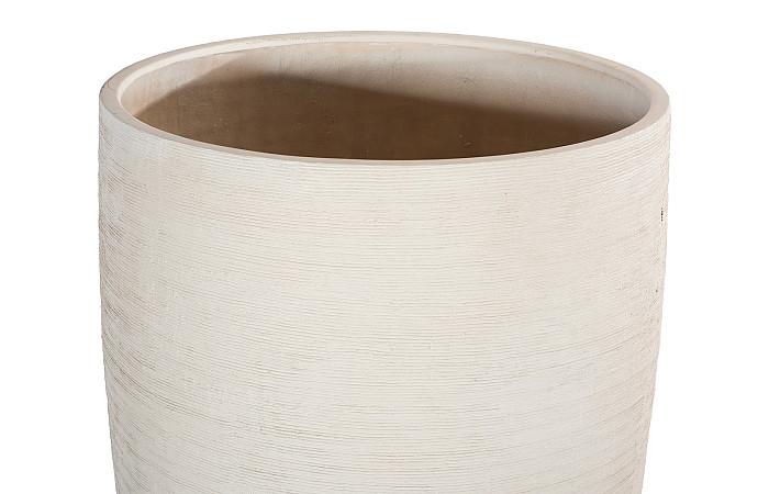 Flora Grande Planter, Cream, Large - Image 3