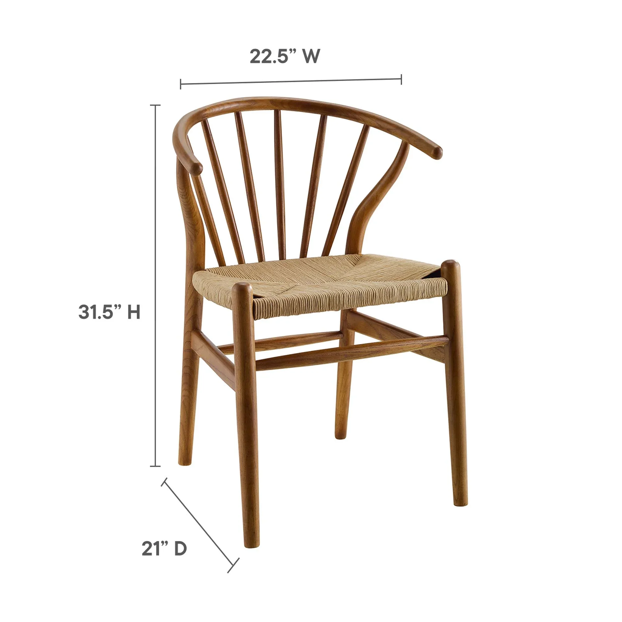 Flourish Spindle Wood Dining Side Chair - Image 6