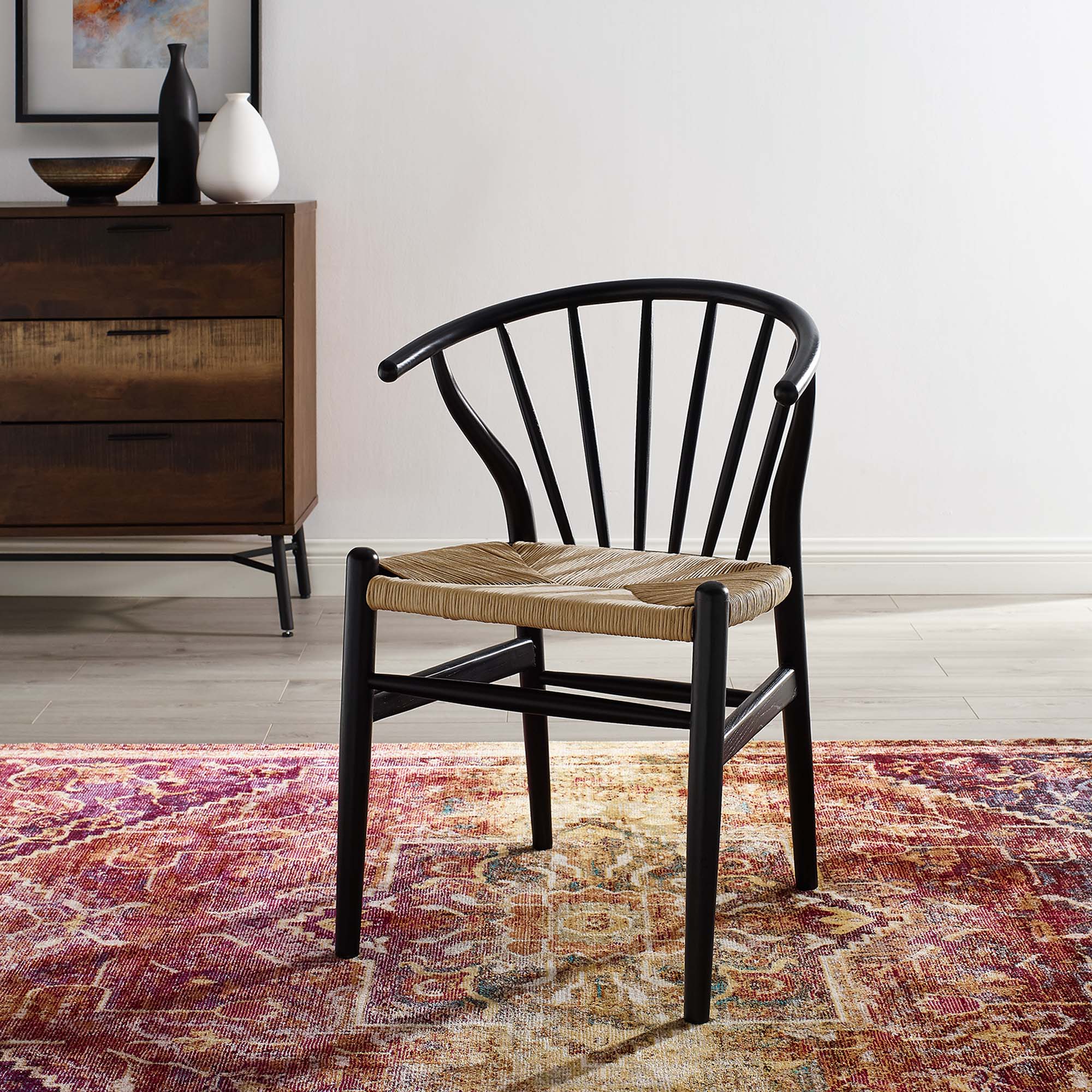 Flourish Spindle Wood Dining Side Chair - Image 9