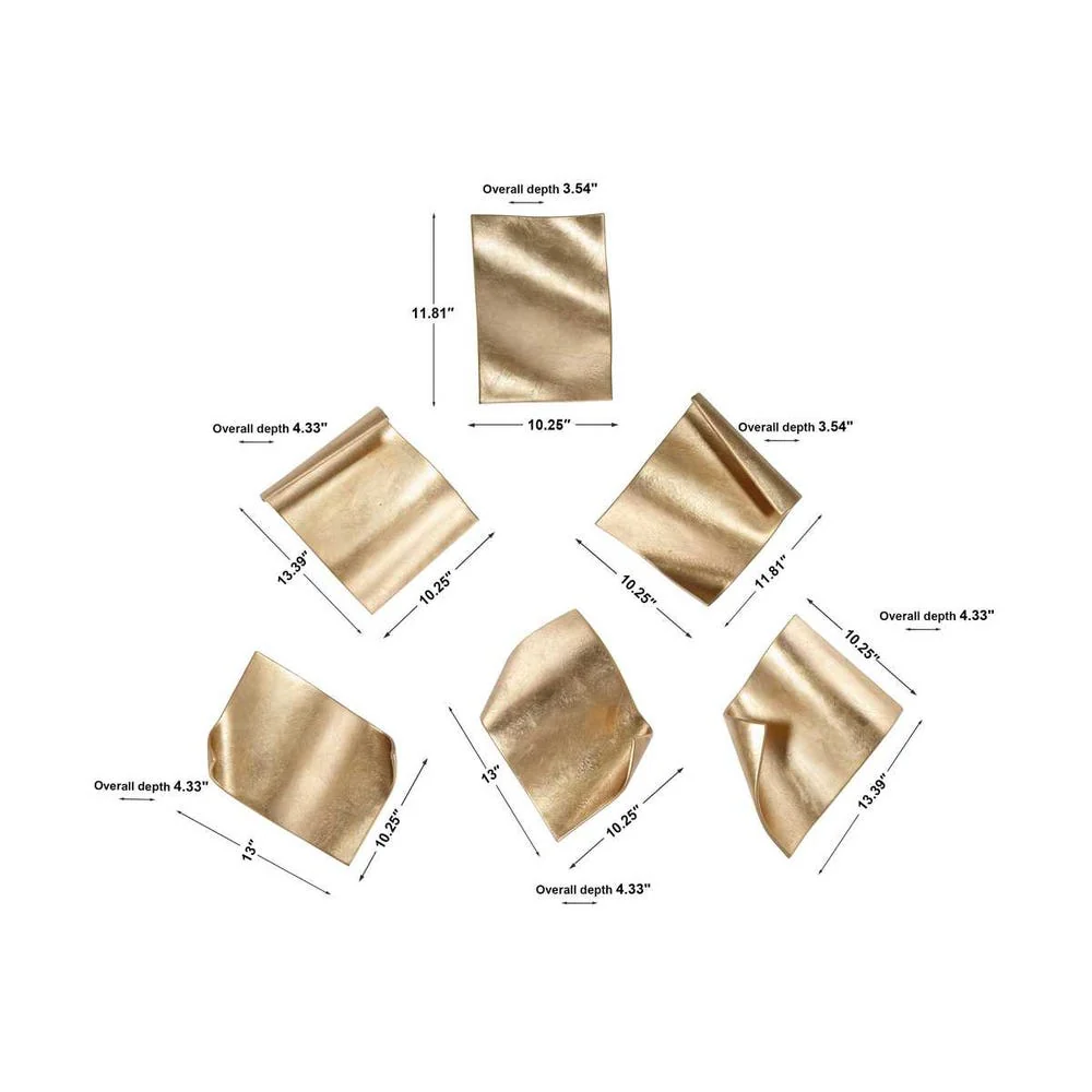 Fluttering Pages Wall Decor, S/6 - Image 5