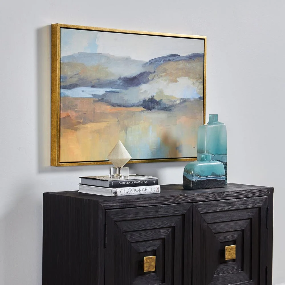 Folded Hills Framed Canvas - Image 3