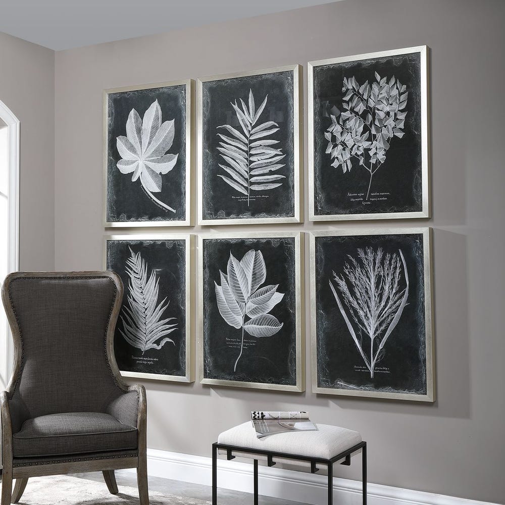 Foliage Framed Prints, S/6 - Image 6